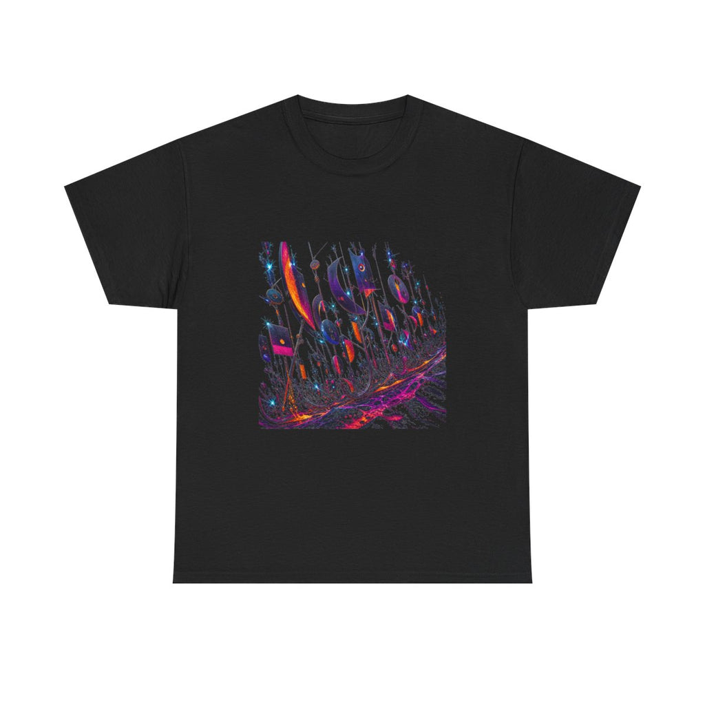 Signal Foundry Orchard KOSVYRE graphic tee product mockup, front view