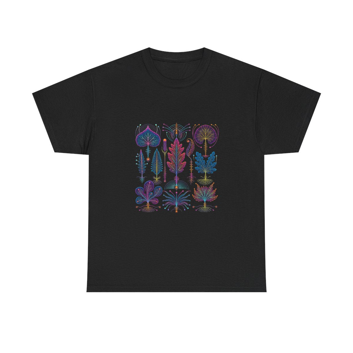 Signal Herbarium KOSVYRE graphic tee product mockup, front view