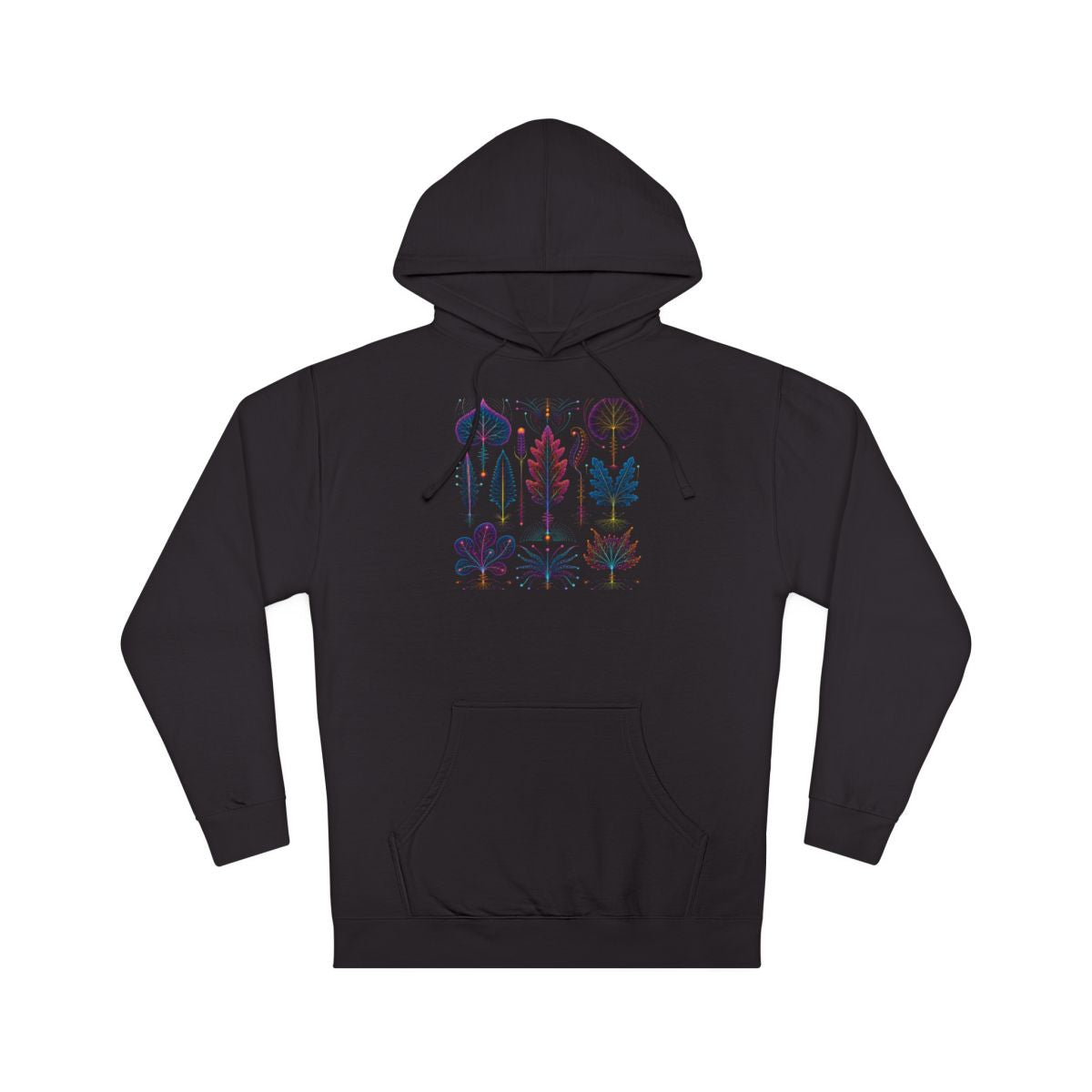 Signal Herbarium KOSVYRE hoodie product mockup, front view