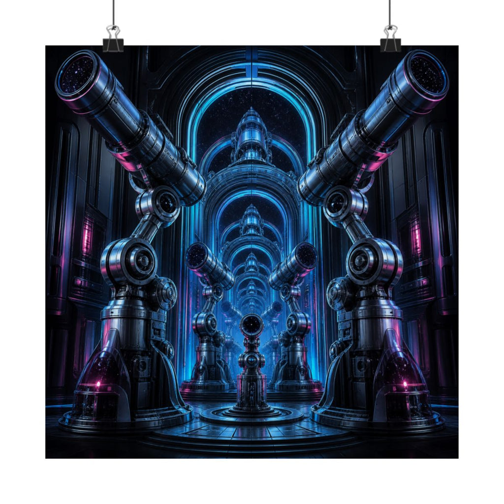 Signal Orchard KOSVYRE art print product mockup, alternate front view