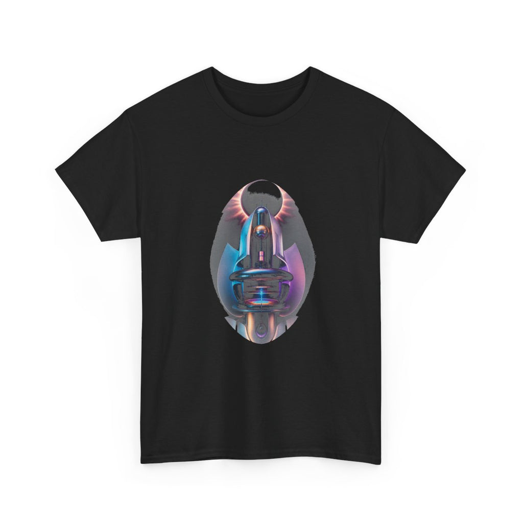 Soft Machine Eclipse KOSVYRE graphic tee product mockup, alternate front view
