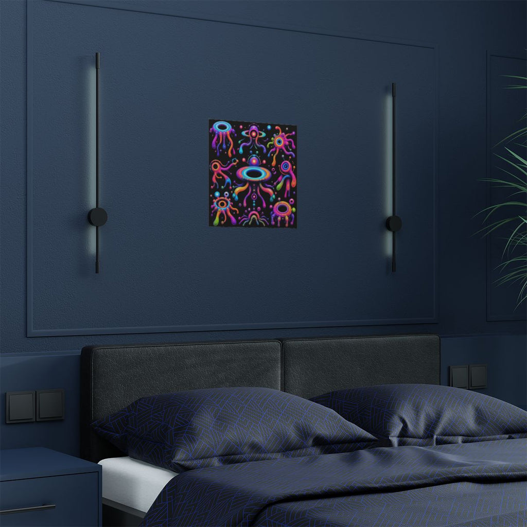 Soft Portal Zoology KOSVYRE art print product mockup, detail view