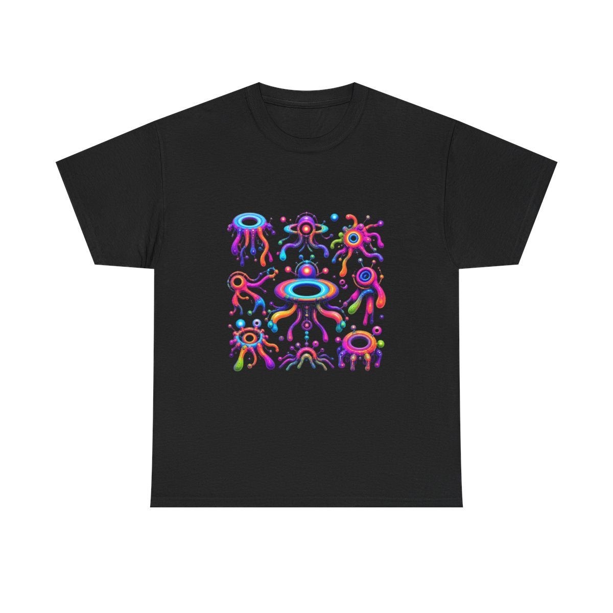 Soft Portal Zoology KOSVYRE graphic tee product mockup, front view