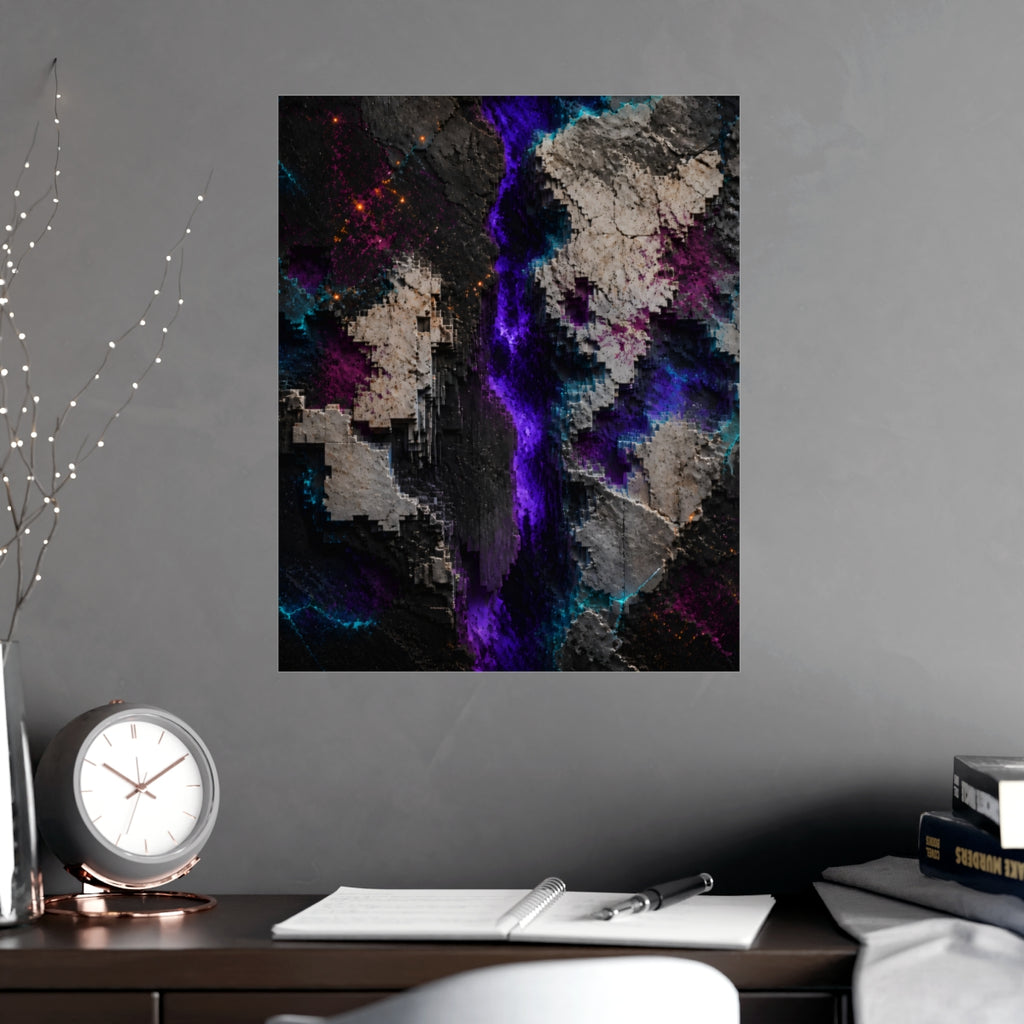 Static Limestone Memory KOSVYRE poster product mockup, alternate view