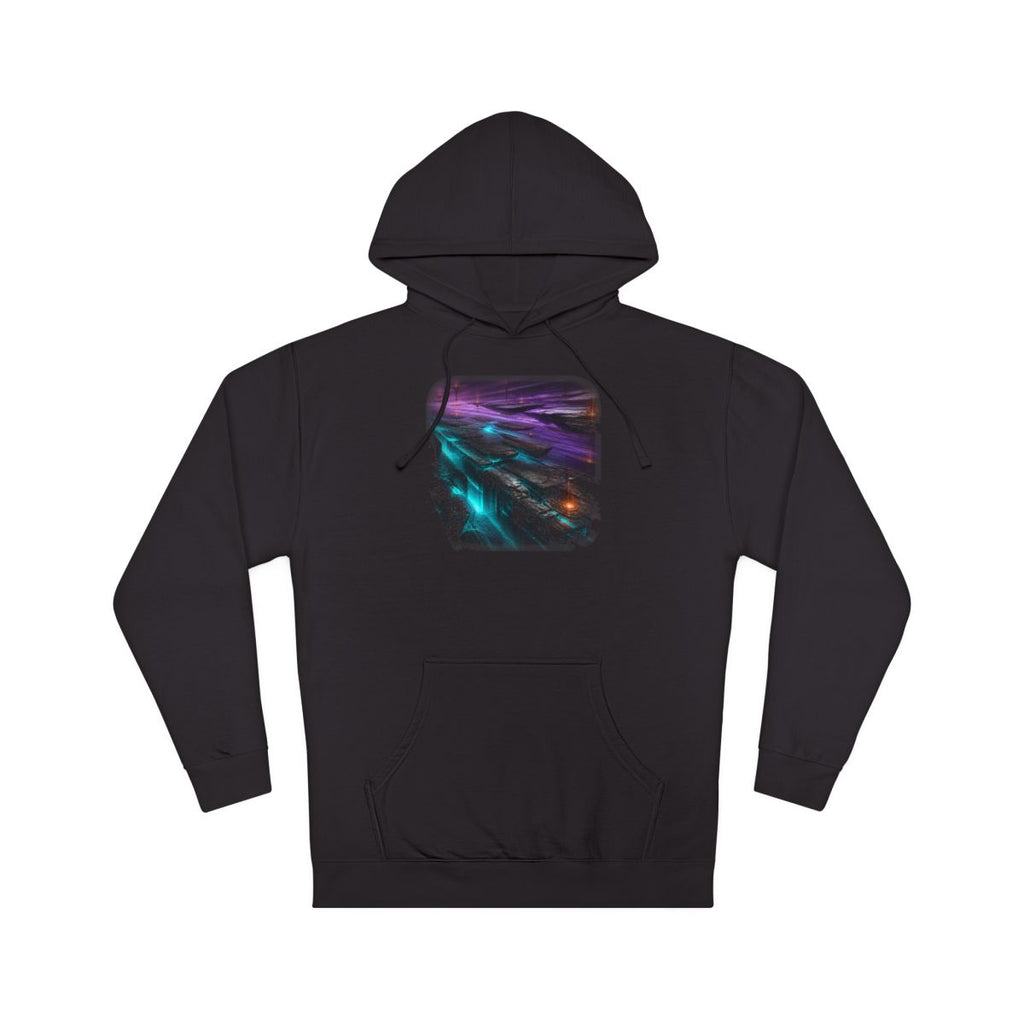 Substrate Meridian KOSVYRE hoodie product mockup, front view