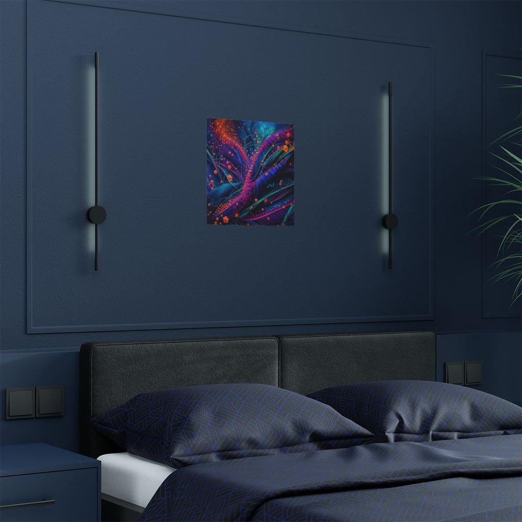 Suture Meadow Protocol KOSVYRE art print product mockup, detail view