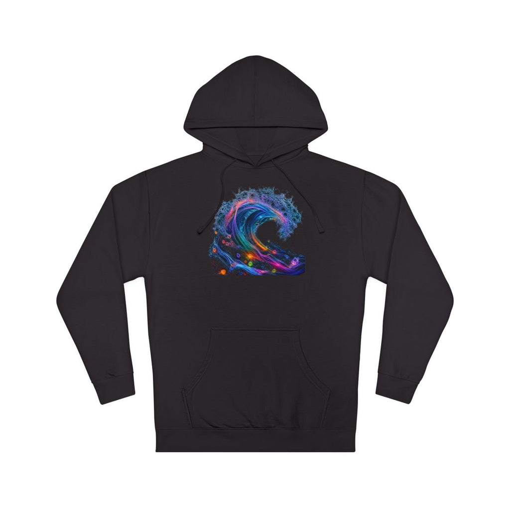 Synthetic Tide KOSVYRE hoodie product mockup, front view