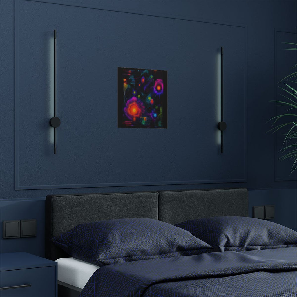 Thermal Bloom Archive KOSVYRE art print product mockup, detail view
