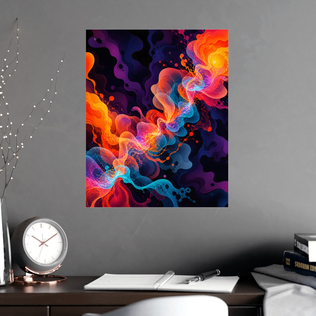 Thermal Bloom Relay KOSVYRE poster product mockup, alternate view
