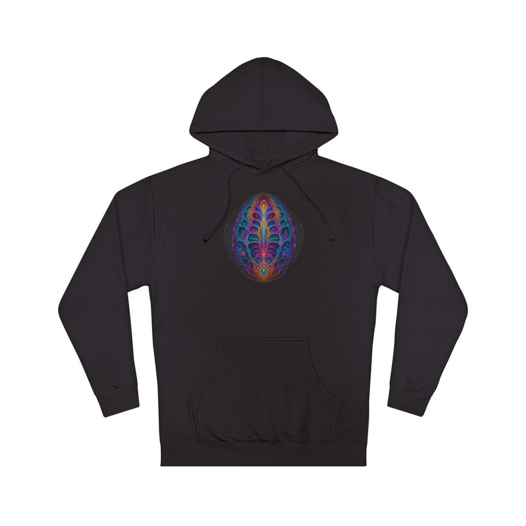Thermochrome Fossil Atlas KOSVYRE hoodie product mockup, front view
