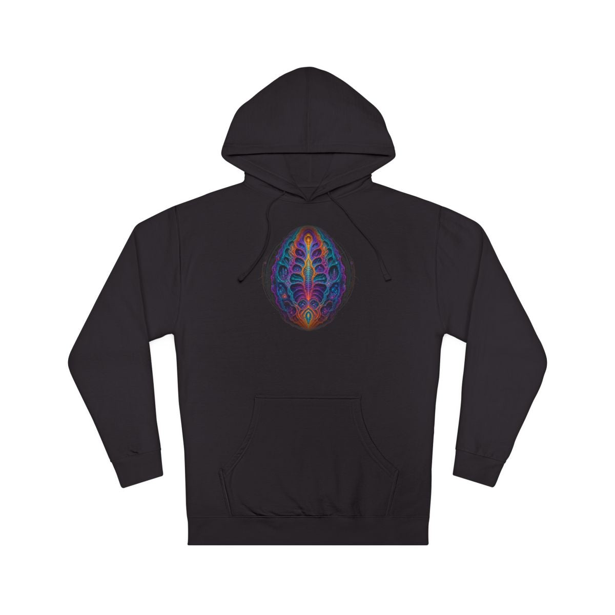 Thermochrome Fossil Atlas KOSVYRE hoodie product mockup, front view