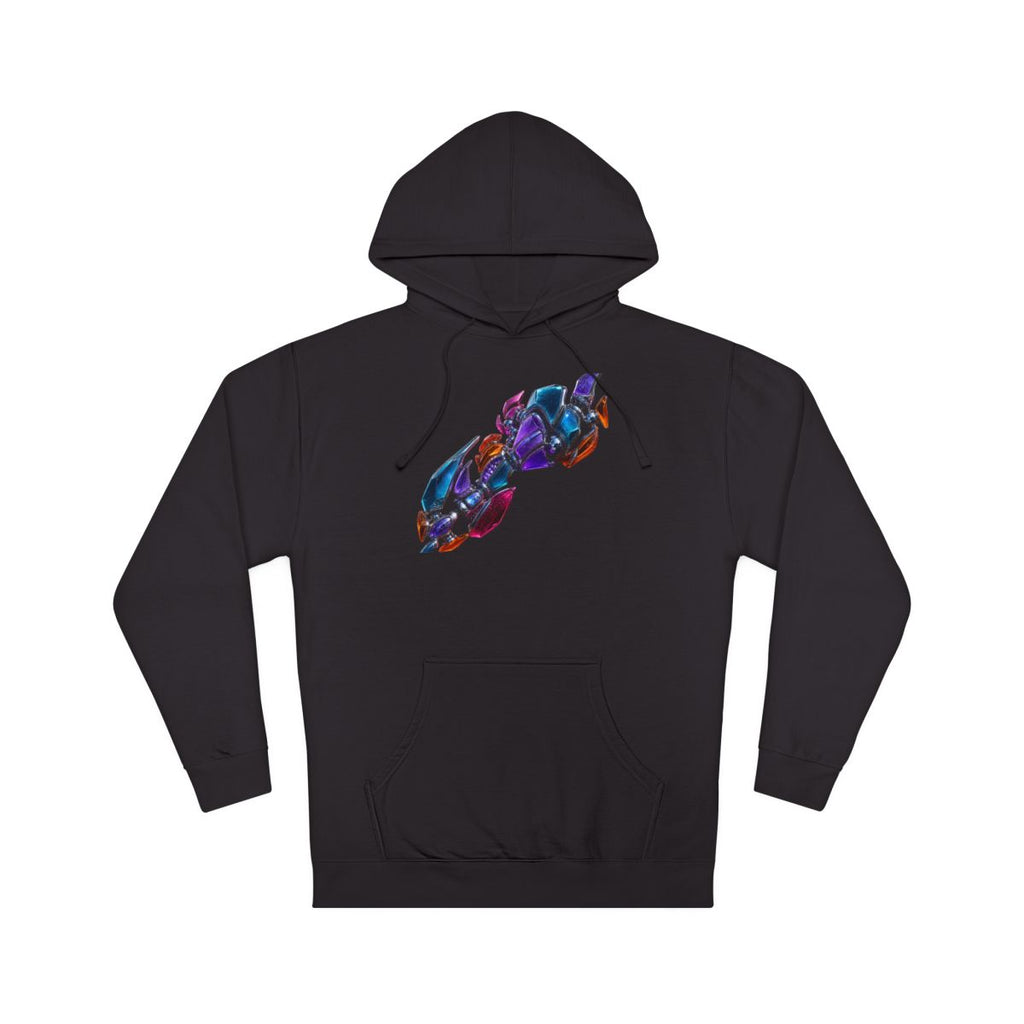 Translucent Knuckle Atlas KOSVYRE hoodie product mockup, front view