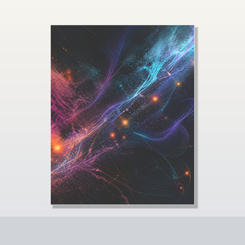 Aurora Relay Pollen original KOSVYRE poster shown on a clean unframed display