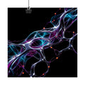 Chrome Root Equation original KOSVYRE art print displayed with binder clips