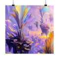 Elsewhere Orchard original KOSVYRE art print displayed with binder clips