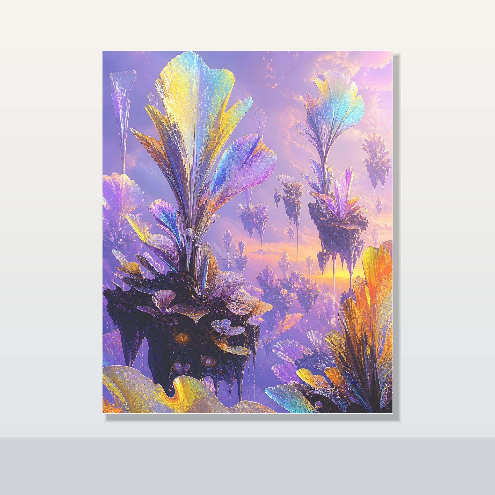 Elsewhere Orchard original KOSVYRE poster shown on a clean unframed display