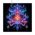 Glass Current Reliquary original KOSVYRE art print displayed with binder clips