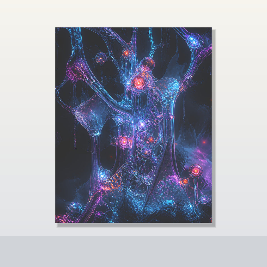 Glassroot Weather original KOSVYRE poster shown on a clean unframed display