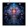 Gossamer Engine original KOSVYRE art print displayed with binder clips