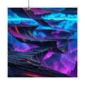 Horizon Fold Array original KOSVYRE art print displayed with binder clips