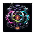 Impossible Engine original KOSVYRE art print displayed with binder clips