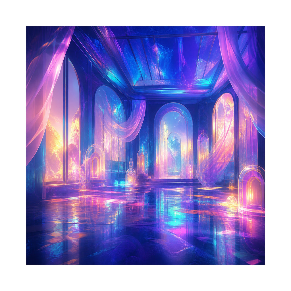 Liminal Sunroom Choir original KOSVYRE art print shown on a clean white display