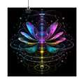 Magnetic Bloom Atlas original KOSVYRE art print displayed with binder clips