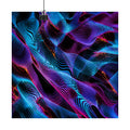 Moire Frost Relay original KOSVYRE art print displayed with binder clips