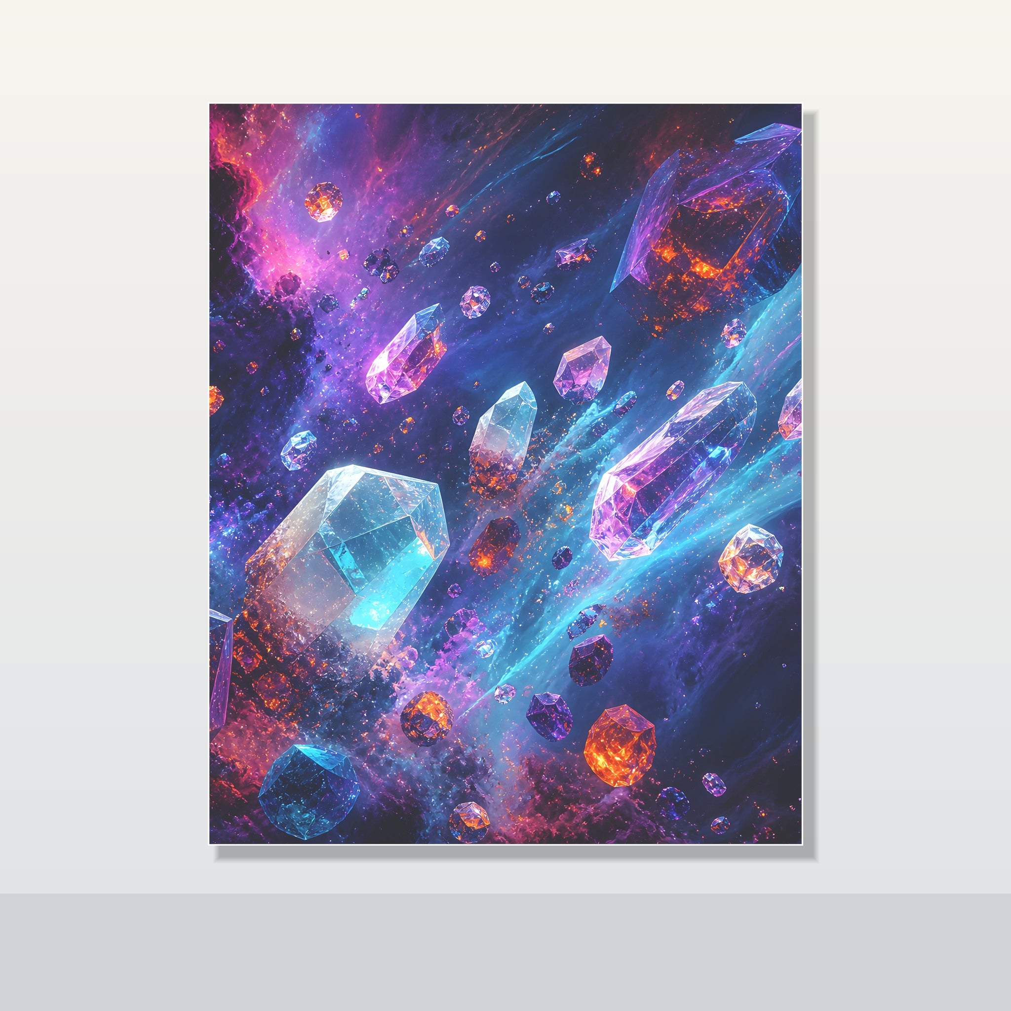 Peroxide Nebula Herd original KOSVYRE poster shown on a clean unframed display
