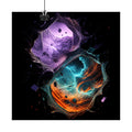Portal Weather Study original KOSVYRE art print displayed with binder clips