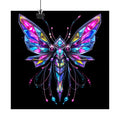 Prism Moth Relay original KOSVYRE art print displayed with binder clips