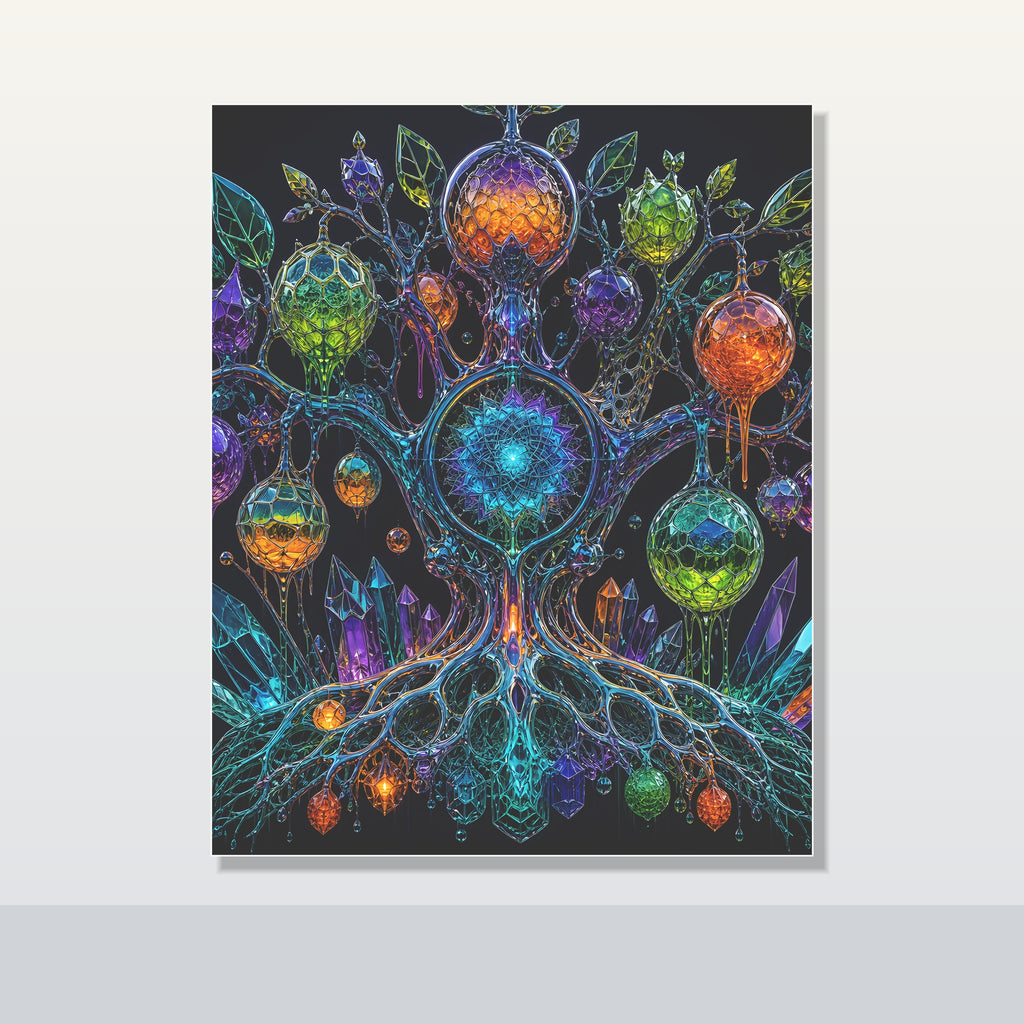 Prism Orchard original KOSVYRE poster shown on a clean unframed display