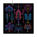 Signal Herbarium original KOSVYRE art print displayed with binder clips