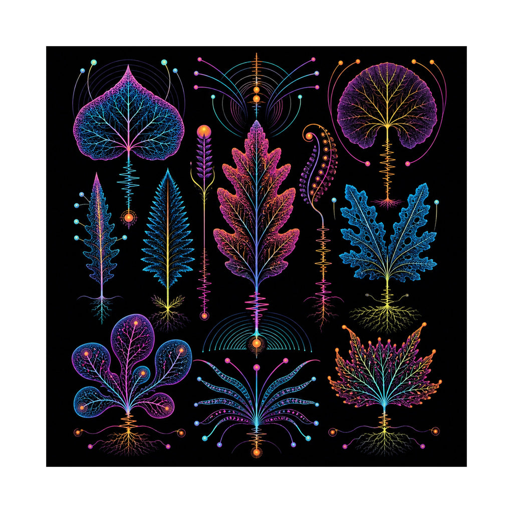 Signal Herbarium original KOSVYRE art print shown on a clean white display