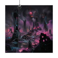 Signal Salt Ruins original KOSVYRE art print displayed with binder clips