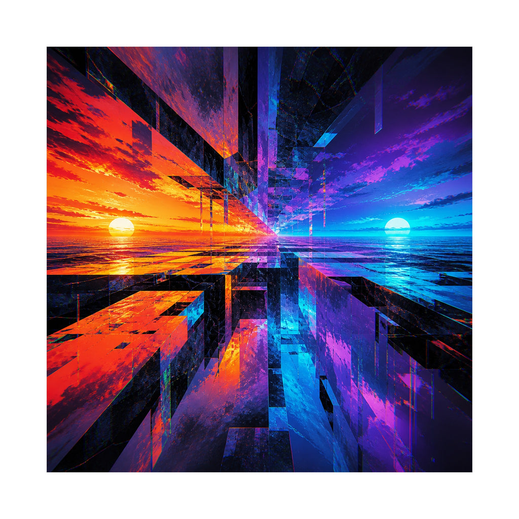 Silt of the Future original KOSVYRE art print shown on a clean white display