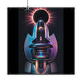 Soft Machine Eclipse original KOSVYRE art print displayed with binder clips
