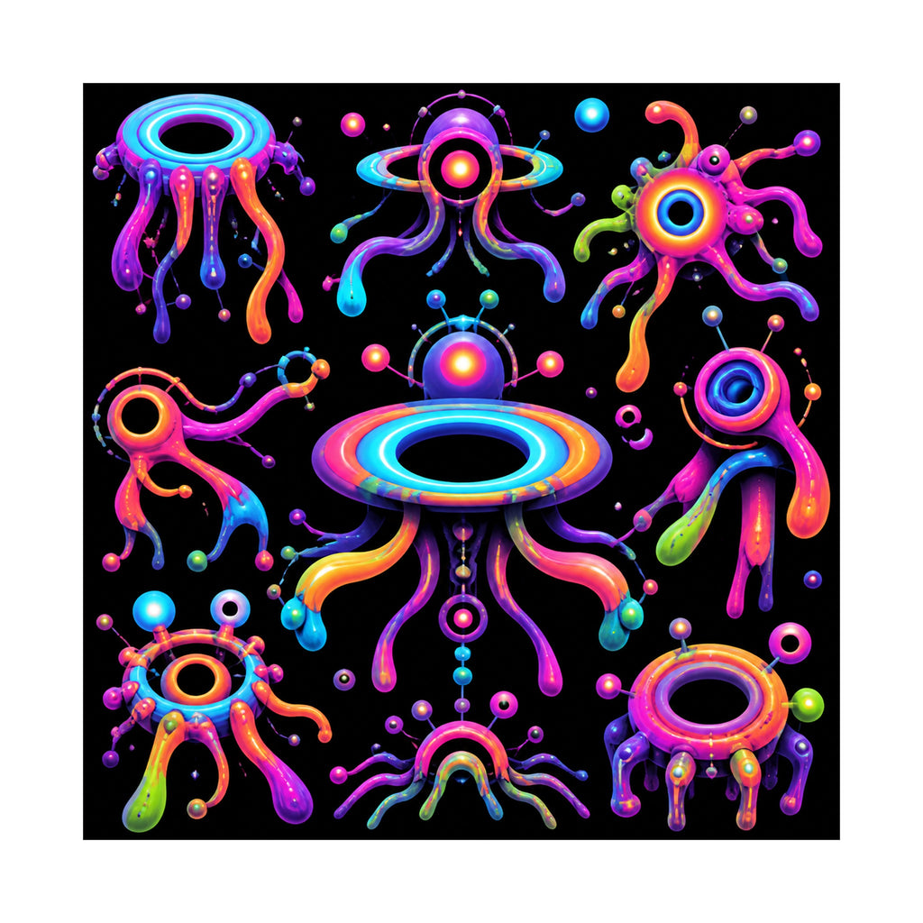 Soft Portal Zoology original KOSVYRE art print shown on a clean white display
