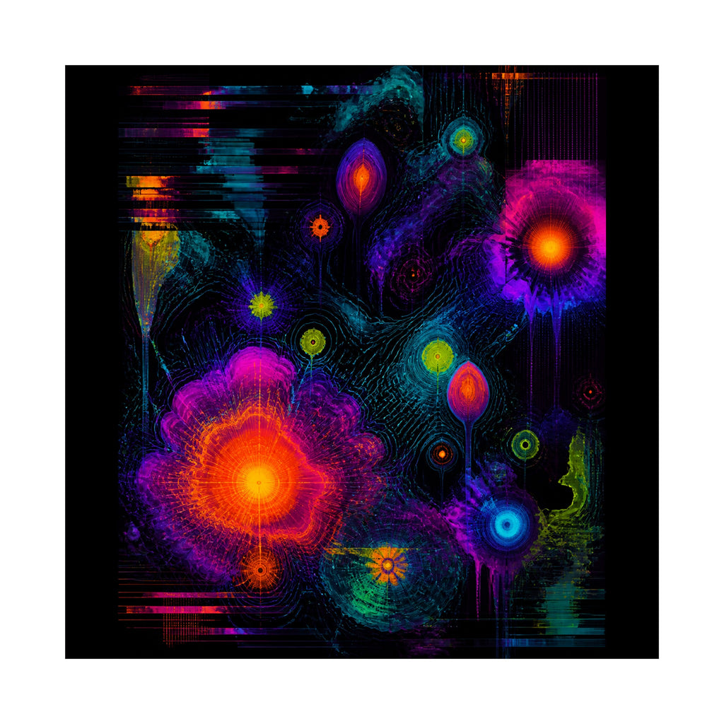 Thermal Bloom Archive original KOSVYRE art print shown on a clean white display