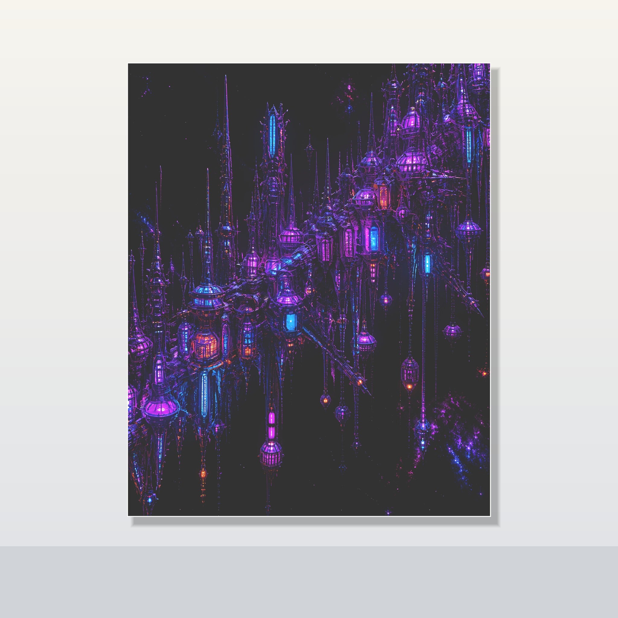 Ultraviolet Rookery original KOSVYRE poster shown on a clean unframed display