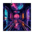 Velvet Transit original KOSVYRE art print displayed with binder clips