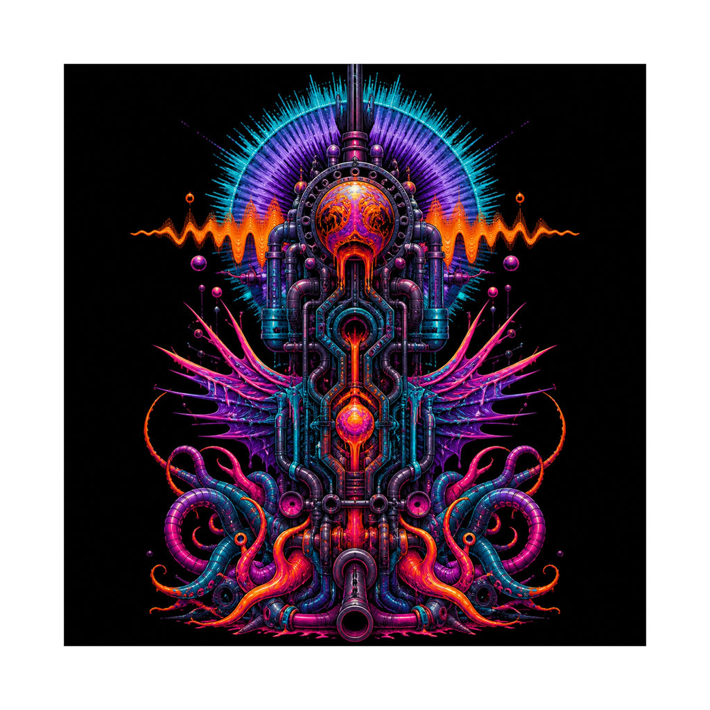 Wild Type Frequency original KOSVYRE art print shown on a clean white display