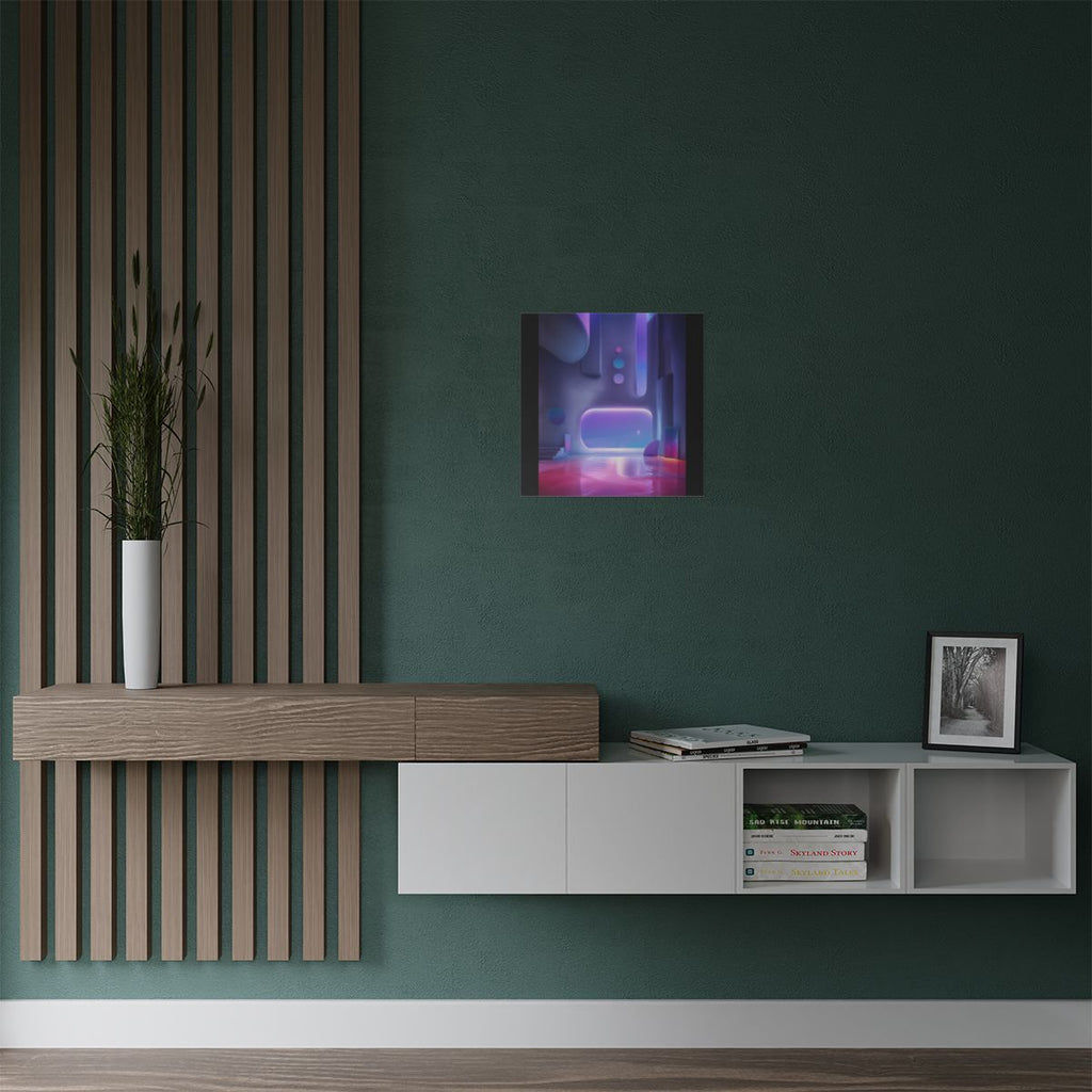 Ultraviolet Dream Terminal KOSVYRE art print product mockup, alternate view