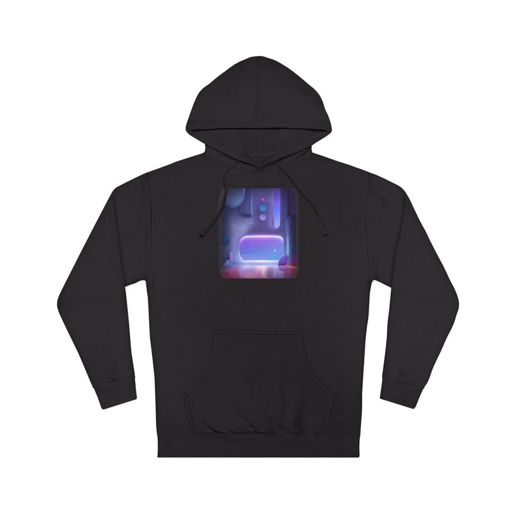 Ultraviolet Dream Terminal KOSVYRE hoodie product mockup, front view