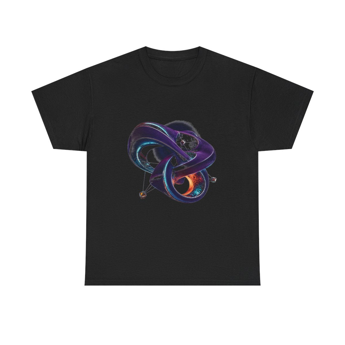 Velvet Causality KOSVYRE graphic tee product mockup, front view