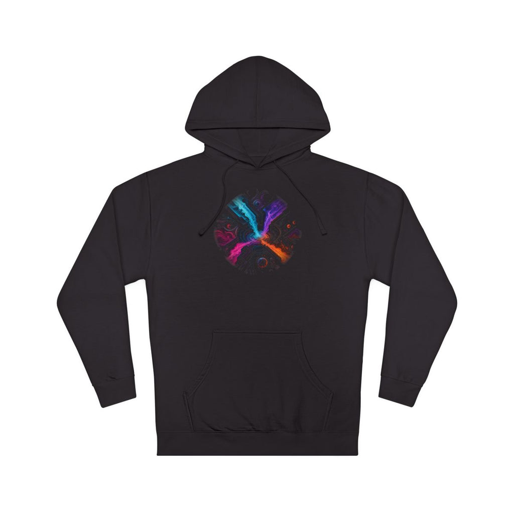 Zero Hour Inlet KOSVYRE hoodie product mockup, front view
